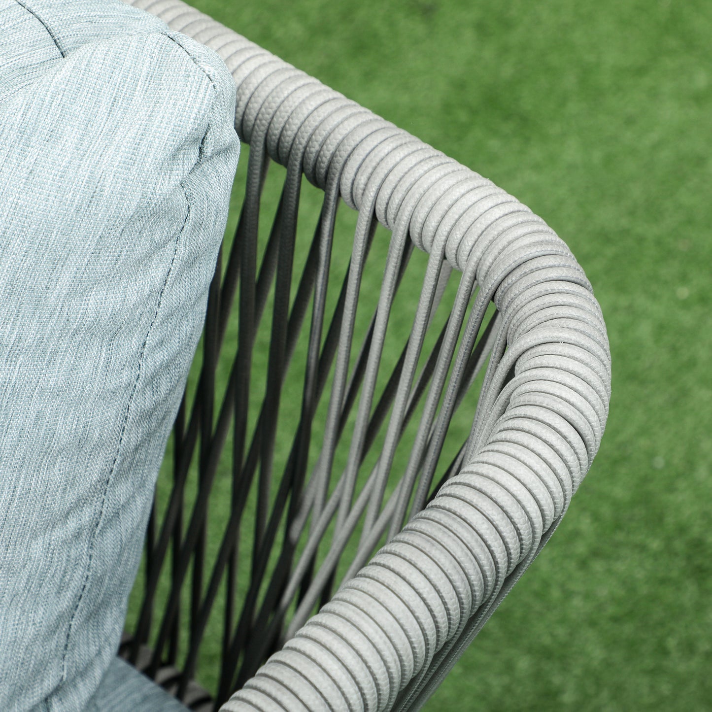 Zachte hoekbank met comfort