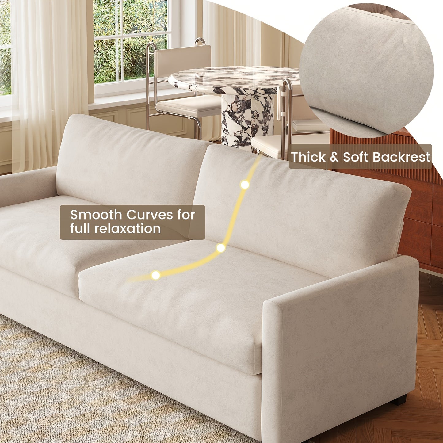 Luxe slaapbank met comfort