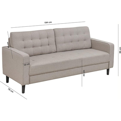 Comfortabele bank met comfort