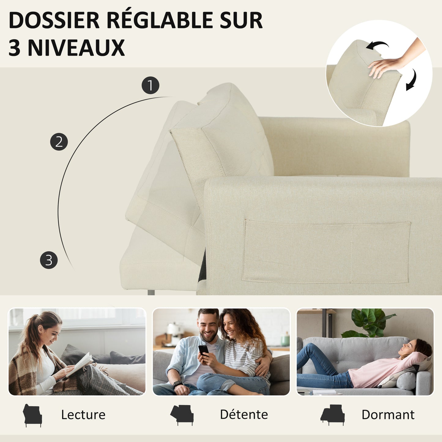 Luxe slaapbank met comfort