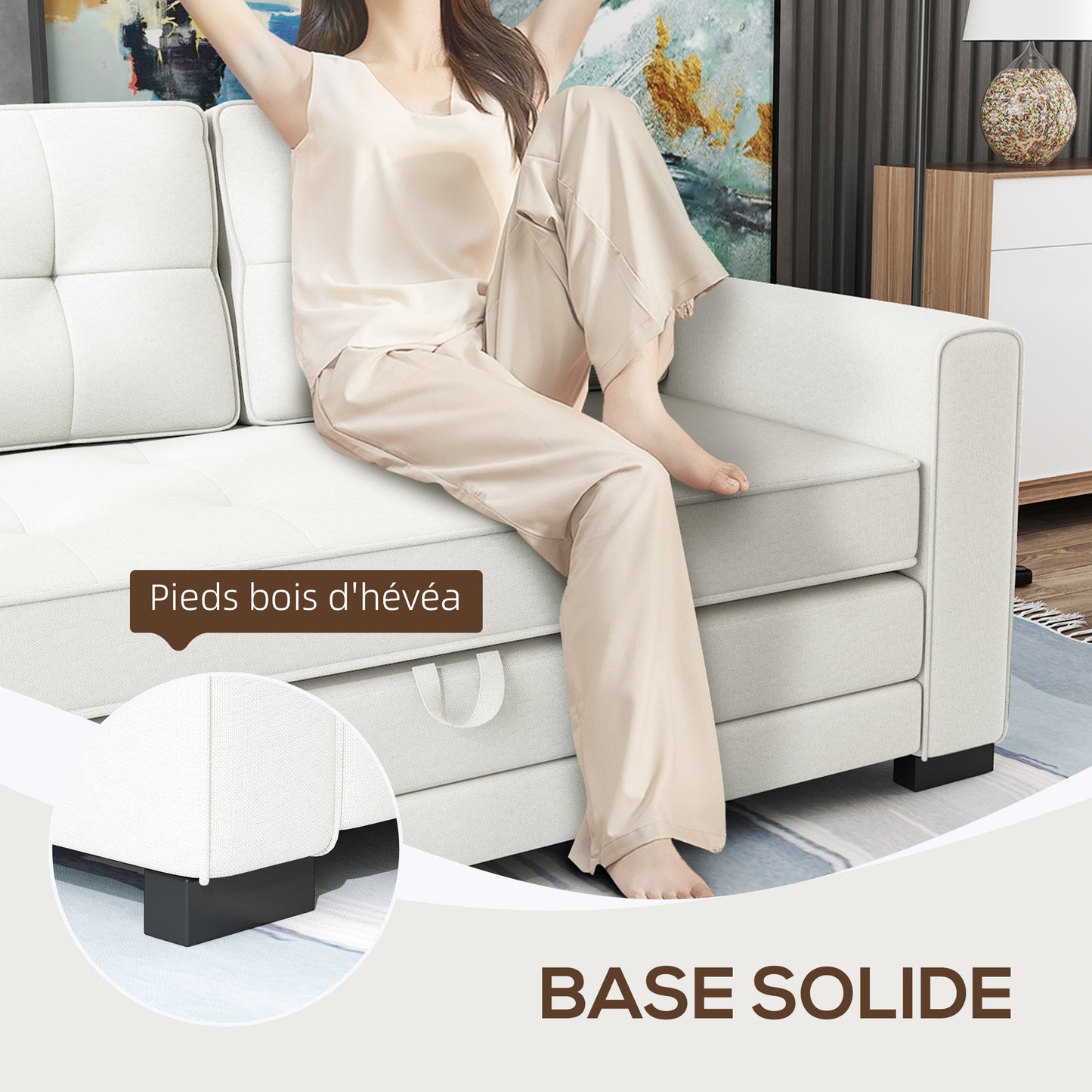 Luxe slaapbank met comfort