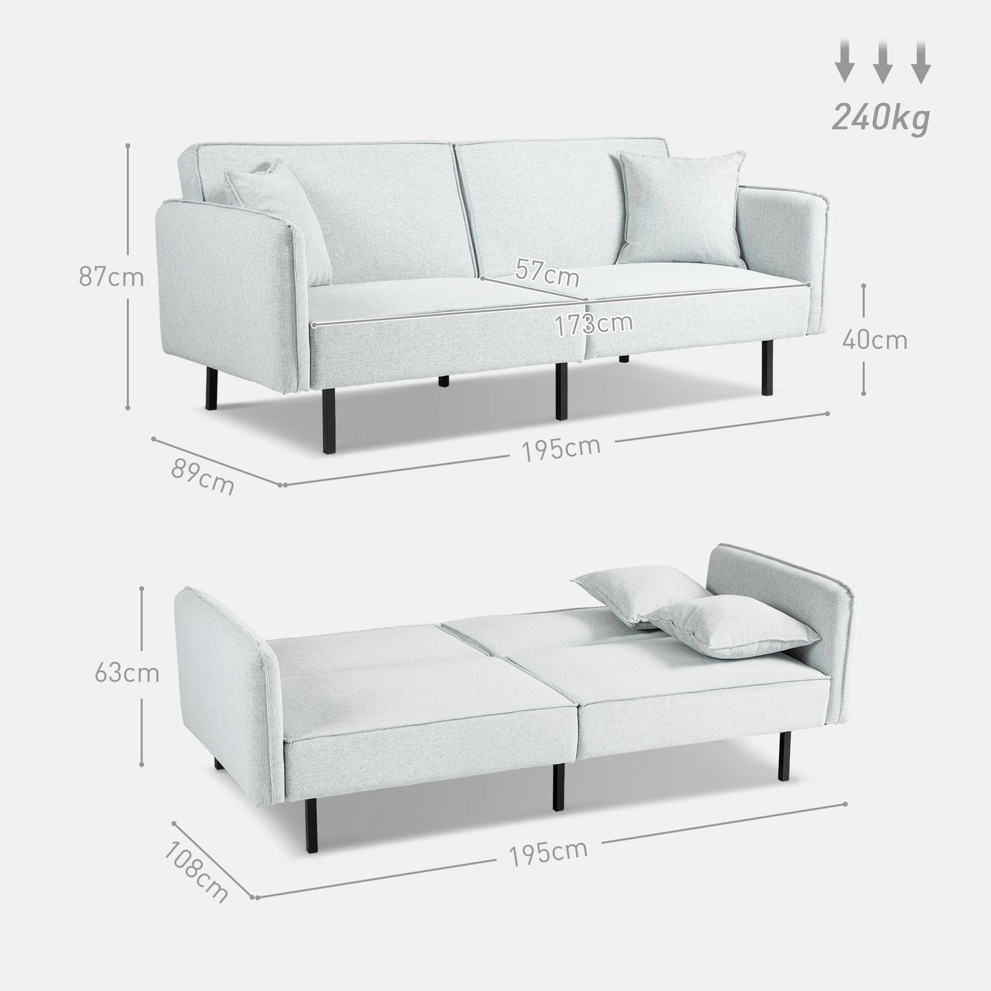 Luxe slaapbank om heerlijk te relaxen