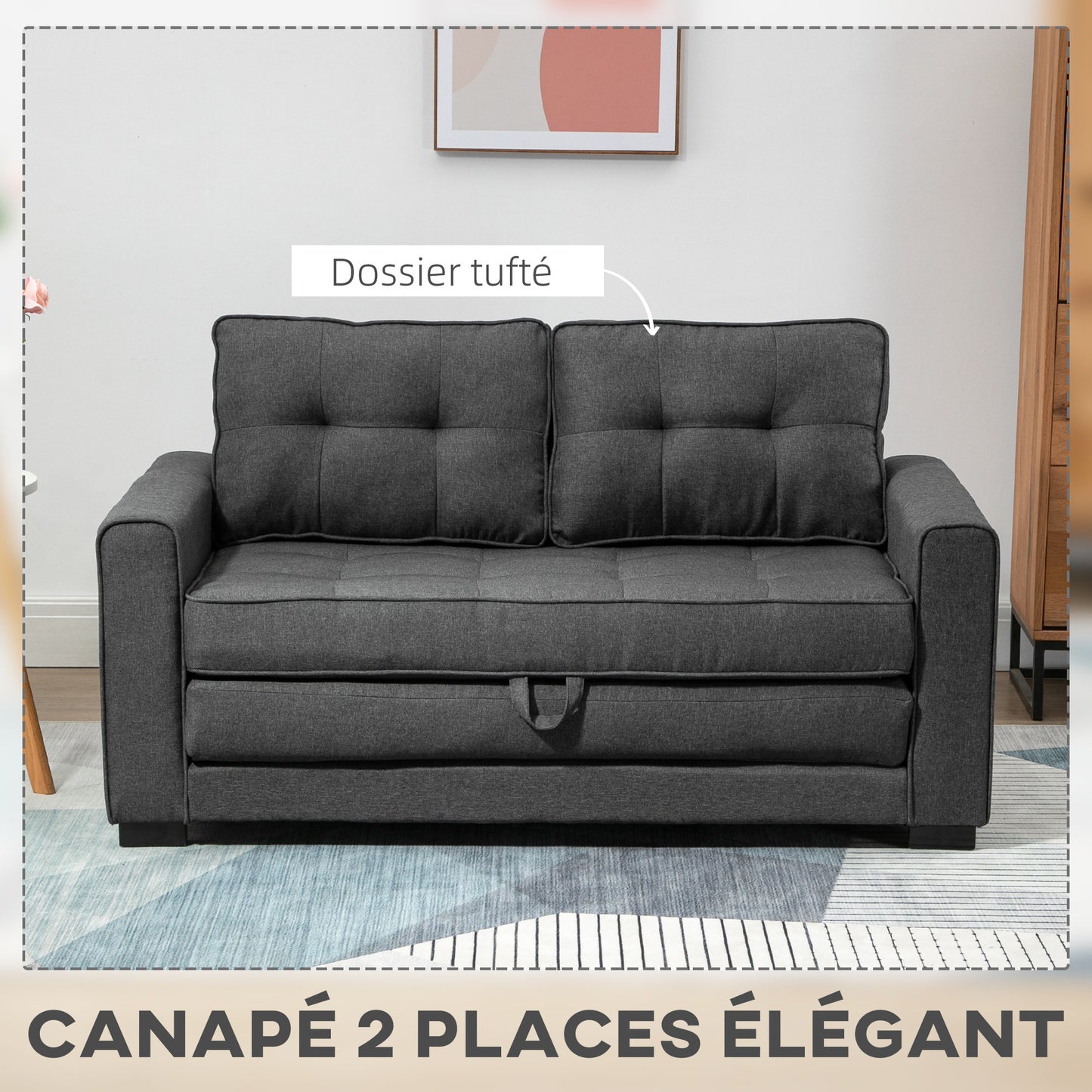 Luxe slaapbank met comfort