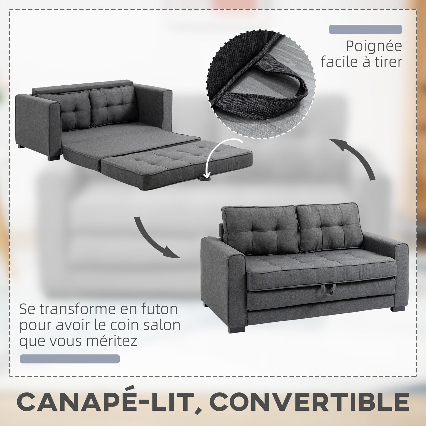 Luxe slaapbank met comfort