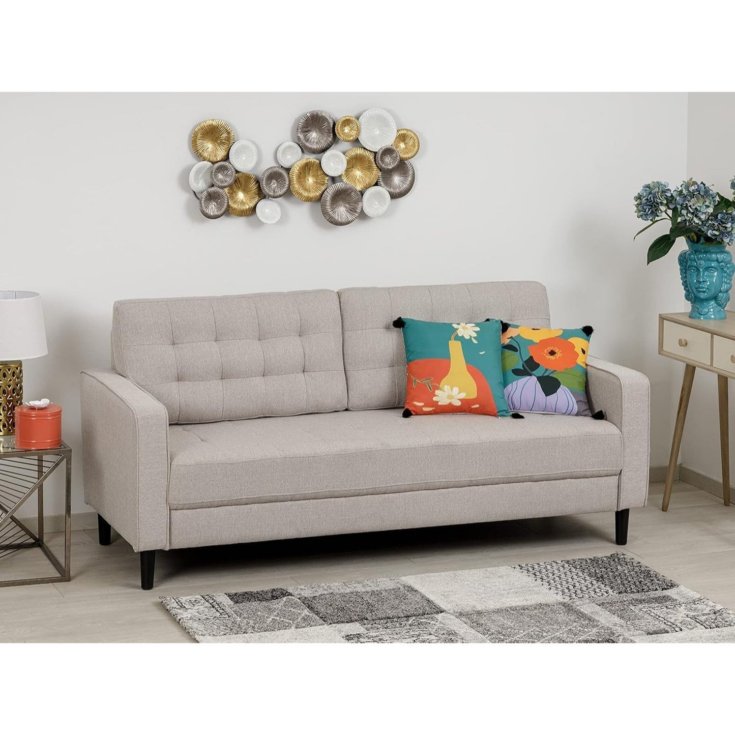 Comfortabele bank met comfort