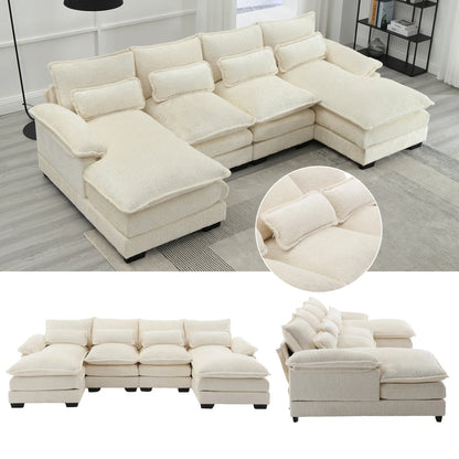 Modulaire loungebank met comfort