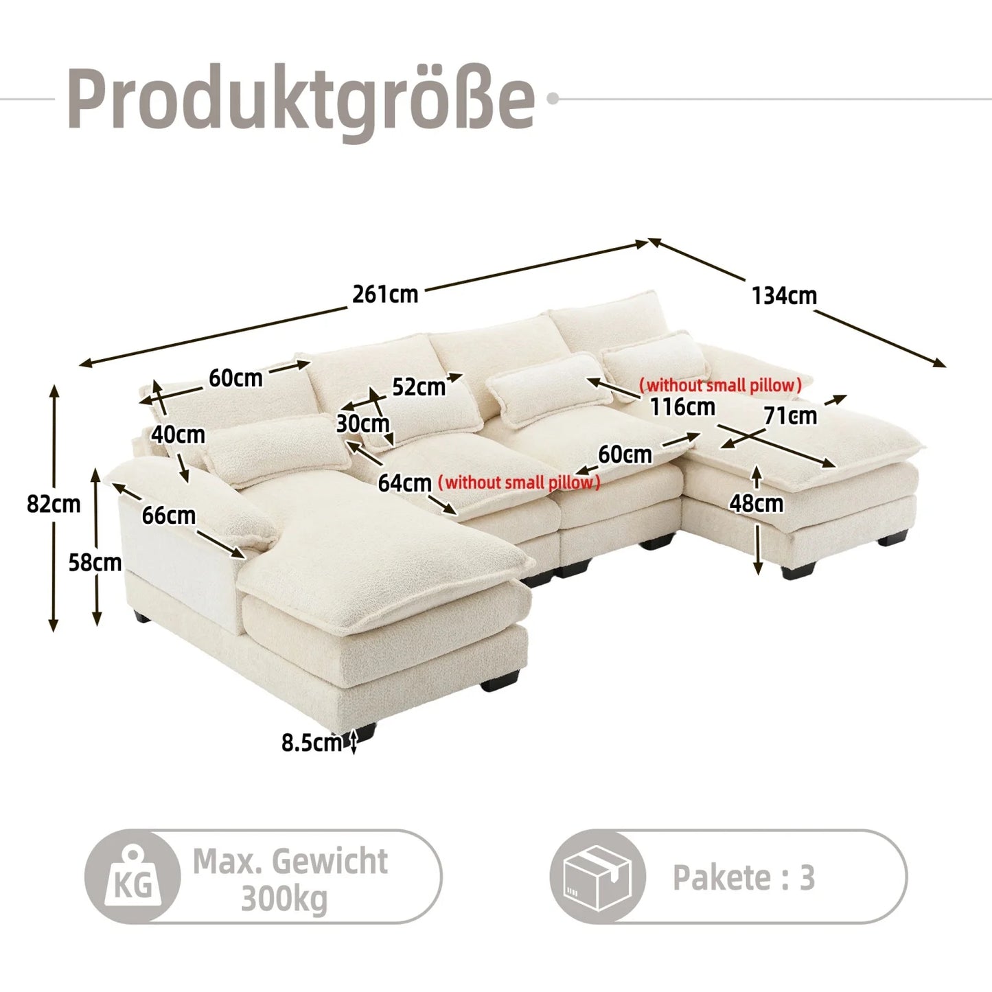 Modulaire loungebank met comfort