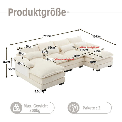 Modulaire loungebank met comfort