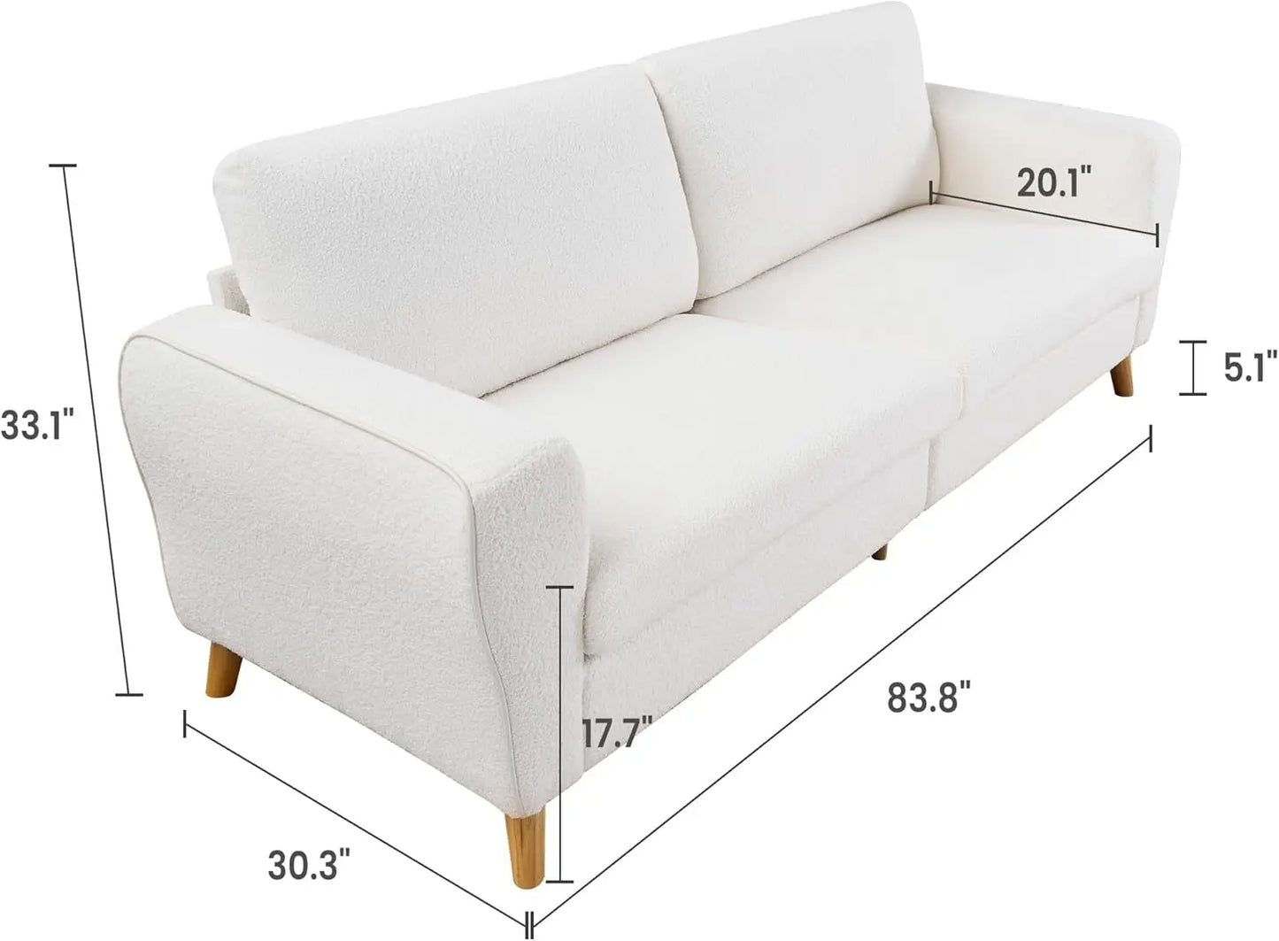 Comfortabele bank voor elke woonkamer