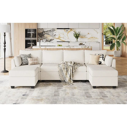 Modulaire loungebank om heerlijk te relaxen