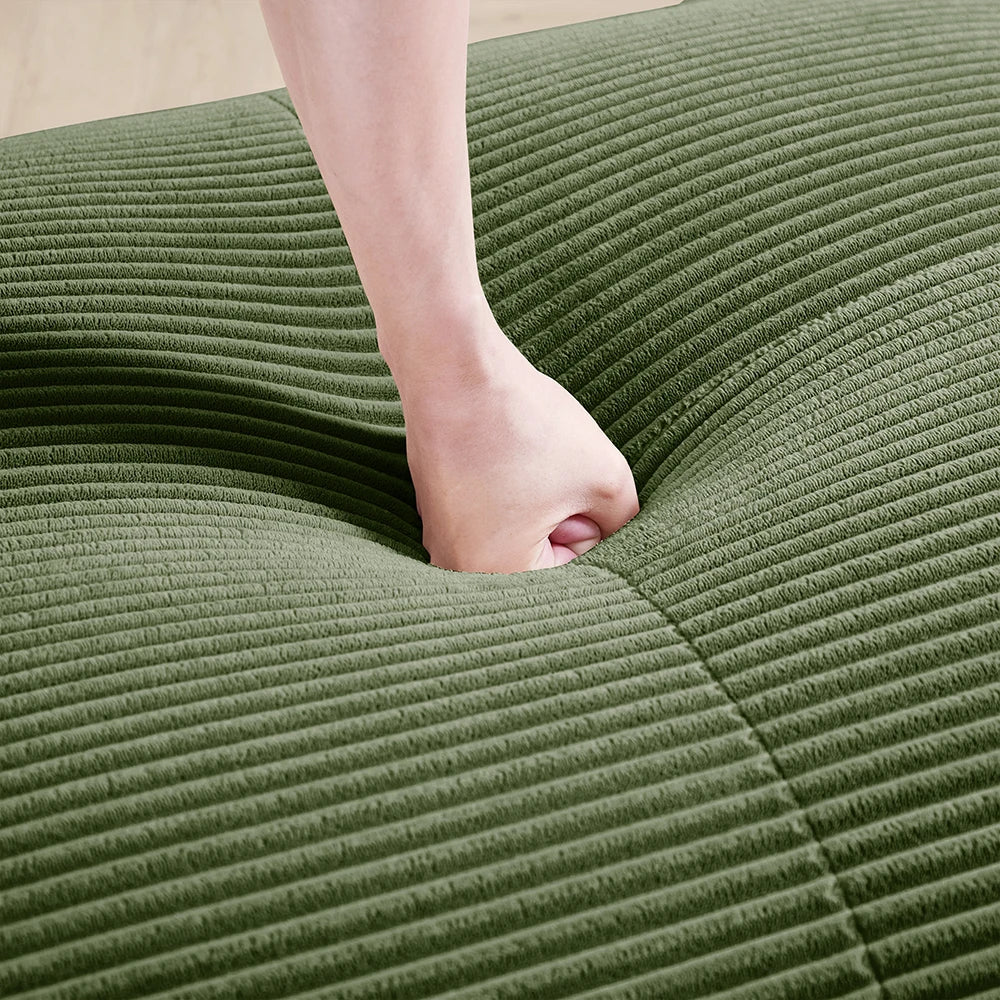 Zachte hoekbank voor elke woonkamer