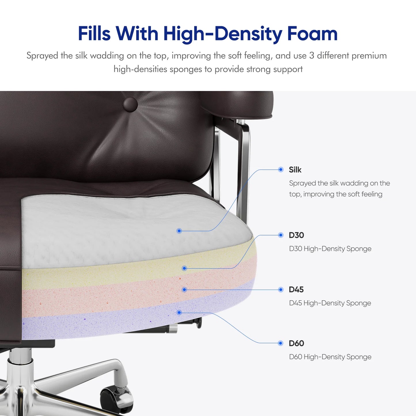 Gezellige zitbank met comfort