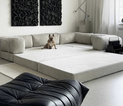 Zachte hoekbank om heerlijk te relaxen