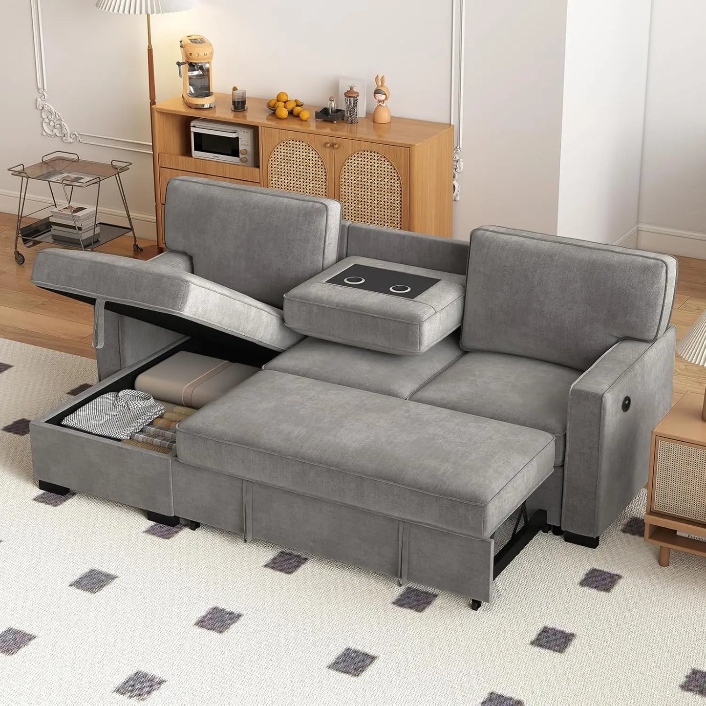 Luxe slaapbank voor dagelijks gebruik