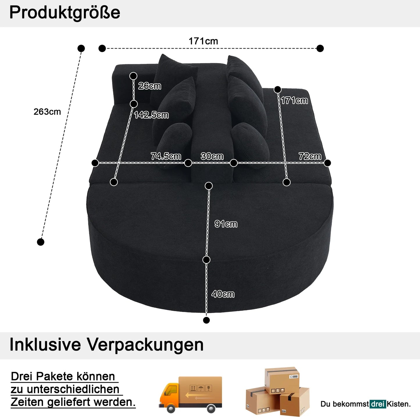 Luxe slaapbank om heerlijk te relaxen