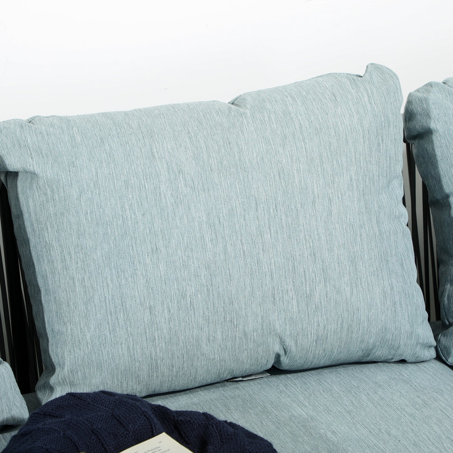 Zachte hoekbank met comfort