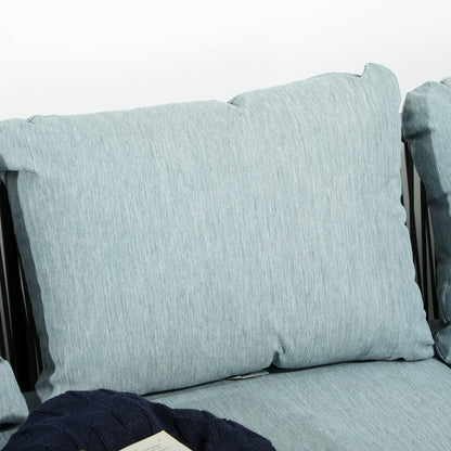 Zachte hoekbank met comfort